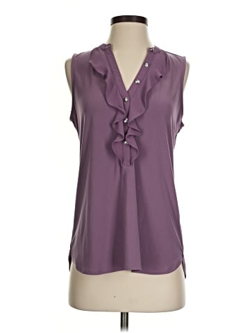White House Black Market Sleeveless Blouse (view 1)