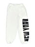 Zara Graphic White Sweatpants Size 11 - 12 - photo 1
