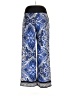 Apt. 9 Paisley Blue Casual Pants Size L - photo 2