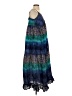 Pink Apple Tie-dye Blue Cocktail Dress Size S (estimated) - photo 4