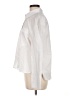 Zara 100% Cotton White Long Sleeve Button-Down Shirt Size M - photo 5