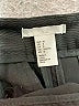 H&M 100% Polyester Solid Black Dress Pants Size 8 - photo 7