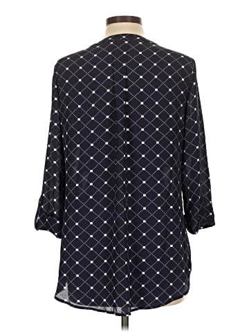 Roz & Ali 3/4 Sleeve Blouse (view 2)