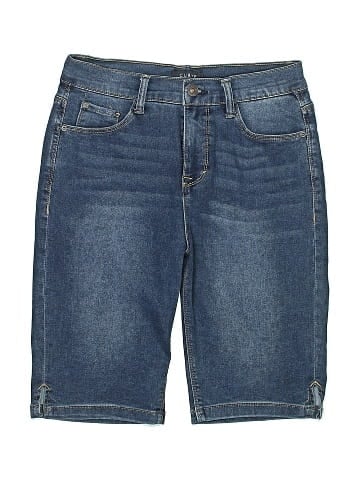 Curve Appeal Denim Shorts (view 1)