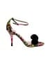 Betsey Johnson Floral Multi Color Pink Sandals Size 7 1/2 - photo 1