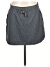 Athleta Solid Gray Casual Skirt Size L - photo 1