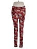 Lularoe Floral Red Leggings Size 1X (Tall & Curvy) - photo 1