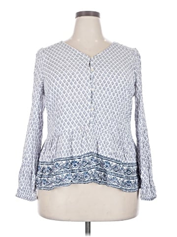 Style&Co Long Sleeve Blouse (view 1)