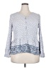 Style&Co 100% Viscose Blue Long Sleeve Blouse Size XXL - photo 1