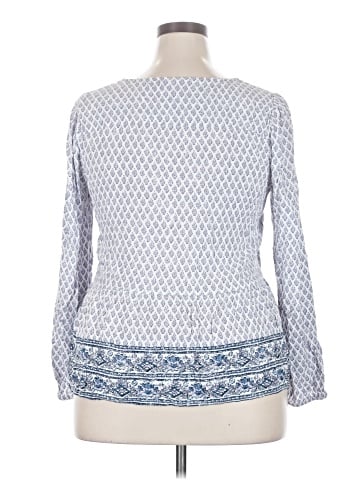 Style&Co Long Sleeve Blouse (view 2)