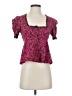 Maeve Pink Short Sleeve Blouse Size XXS - photo 1