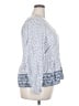 Style&Co 100% Viscose Blue Long Sleeve Blouse Size XXL - photo 4
