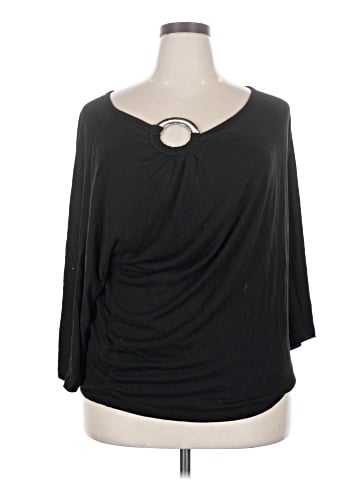Faded Glory 3/4 Sleeve Top (view 1)
