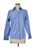 Chico's Blue Long Sleeve Button-Down Shirt Size Med (1) - photo 1