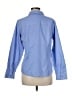 Chico's Blue Long Sleeve Button-Down Shirt Size Med (1) - photo 2