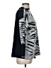 Nic + Zoe Animal Print Silver Pullover Sweater Size M (petite) - photo 4
