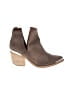 Jeffrey Campbell Brown Ankle Boots Size 7 1/2 - photo 1
