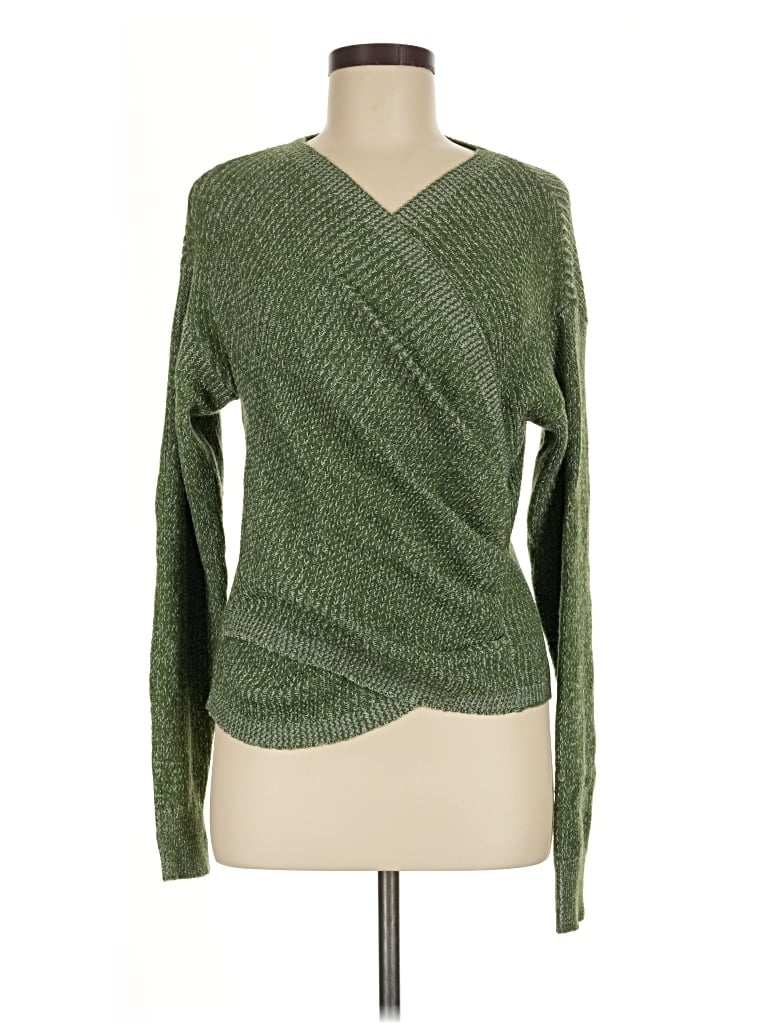 Pre-owned Unbranded Pullover Sweater In Green