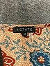 1.State 100% Polyester Orange Long Sleeve Blouse Size M - photo 7