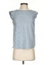Monteau Blue Sleeveless Blouse Size S - photo 1
