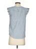 Monteau Blue Sleeveless Blouse Size S - photo 2