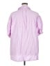Easel Stripes Pink 3/4 Sleeve Button-Down Shirt Size 2X - photo 2