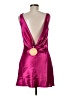 Selfie Leslie 100% Polyester Pink Cocktail Dress Size M - photo 2