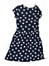 Carter's 100% Cotton Polka Dots Blue Dress Size 14 - photo 2