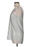 Trouve 100% Polyester Silver Sleeveless Top Size M - photo 5