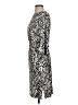 Anne Klein Animal Print Gray Cocktail Dress Size 2 - photo 5