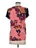 Collective Concepts 100% Polyester Pink Short Sleeve Blouse Size XS - photo 2