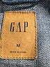 Gap 100% Cotton Blue Denim Jacket Size M - photo 6