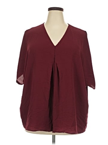 Ellos Short Sleeve Blouse (view 1)
