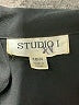 Studio 1 100% Polyester Black Short Sleeve Blouse Size 18 - photo 6