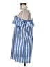 Snap Stripes Blue Casual Dress Size M - photo 5