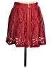AS by DF 100% Leather Red Leather Skirt Size 0 - photo 1