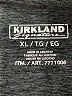 KIRKLAND Signature Solid Black Gray Active Pants Size XL - photo 4