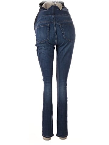 Madewell Maternity Over-the-Belly Skinny Jeans in Danny Wash: TENCEL&trade; Denim Edition (view 2)