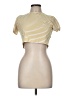 Cotton On Gold Short Sleeve Turtleneck Size M - photo 1