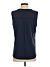 Veronica M. Blue Sleeveless Blouse Size S - photo 2
