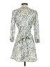 B. Darlin Floral Blue Cocktail Dress Size 3 - 4 - photo 2