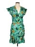 Veronica Beard Tropical Green Cocktail Dress Size 10 - photo 1