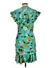 Veronica Beard Tropical Green Cocktail Dress Size 10 - photo 2