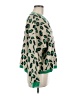 Fate Animal Print Green Pullover Sweater Size M - photo 4