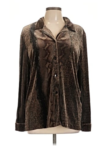 Sag Harbor Long Sleeve Blouse (view 1)