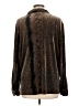 Sag Harbor Metallic Brown Long Sleeve Blouse Size L - photo 2