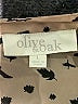 Olive and Oak 100% Polyester Animal Print Tan Long Sleeve Blouse Size L - photo 7