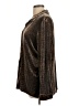 Sag Harbor Metallic Brown Long Sleeve Blouse Size L - photo 5