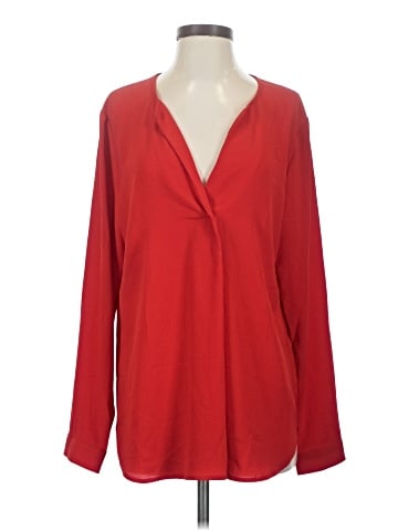 Rose + Olive Long Sleeve Blouse (view 1)