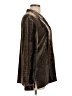 Sag Harbor Metallic Brown Long Sleeve Blouse Size L - photo 4